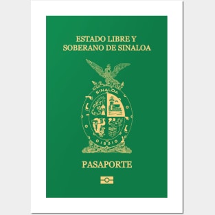 Sinaloa passport Posters and Art